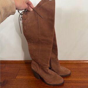 Lucky Brand Pembe Knee High Boots Womens NWOT Size 7